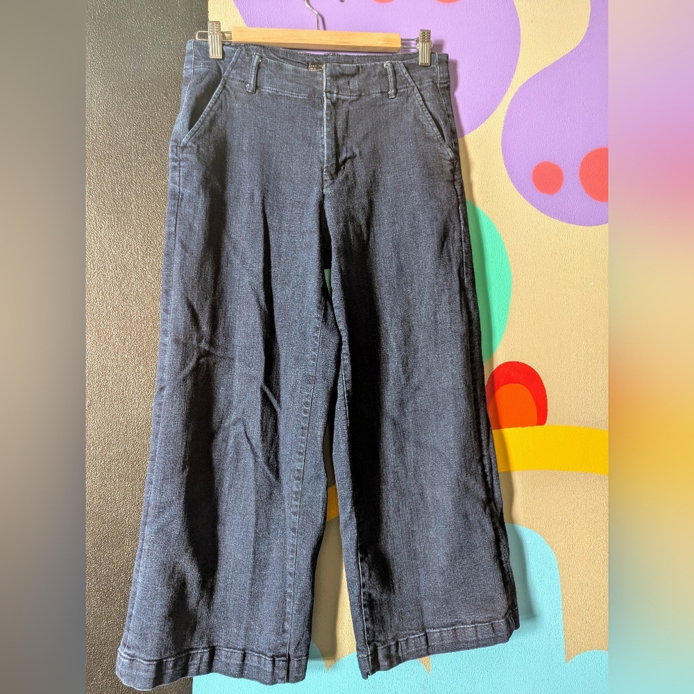 Zara Women's Dark Denim Pants